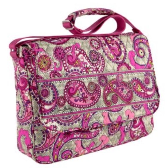 Vera Bradley Handbags - Vera Bradley Messenger Bag: Paisley Meets Plaid